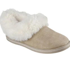 Calçado Sem Atacadores|Slippers-SKECHERS Cozy Campfire - Winter Nights AREIA