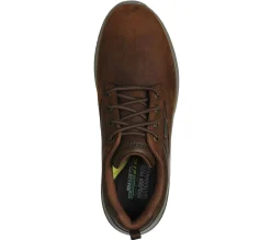 Sapatos Casual|Sapatos Com Atacadores-SKECHERS Delson 3.0 - Glavine CASTANHO