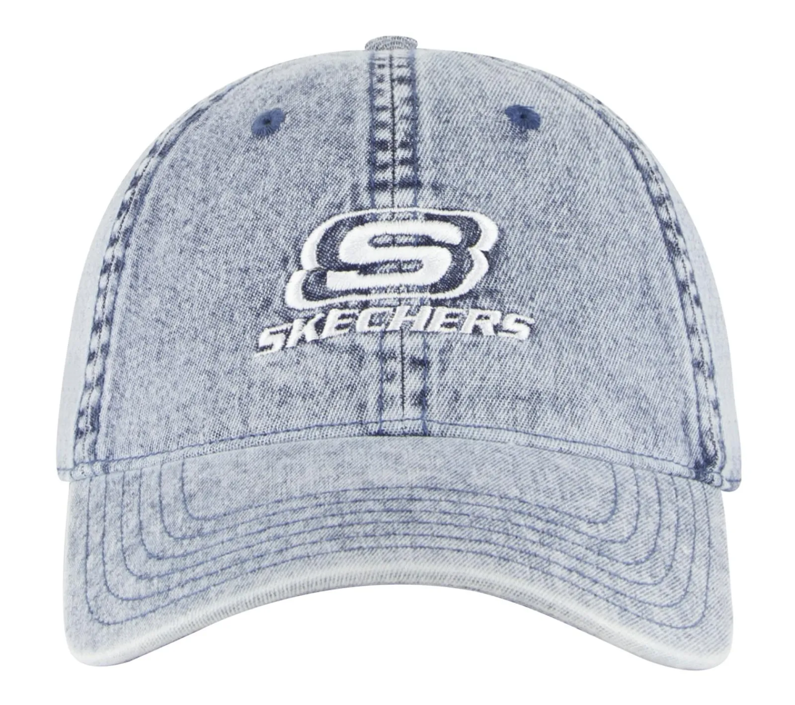 Acessórios Para A Cabeça|Acessórios-SKECHERS Embroidered Hat DENIM