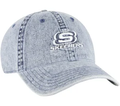 Acessórios Para A Cabeça|Acessórios-SKECHERS Embroidered Hat DENIM