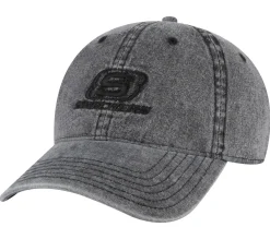 Acessórios Para A Cabeça-SKECHERS Denim Embroidered Hat PRETO
