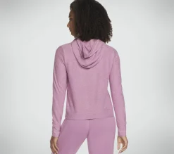 Partes De Cima|Partes De Cima-SKECHERS Diamond Brushed Hoodie MALVA