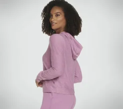 Partes De Cima|Partes De Cima-SKECHERS Diamond Brushed Hoodie MALVA