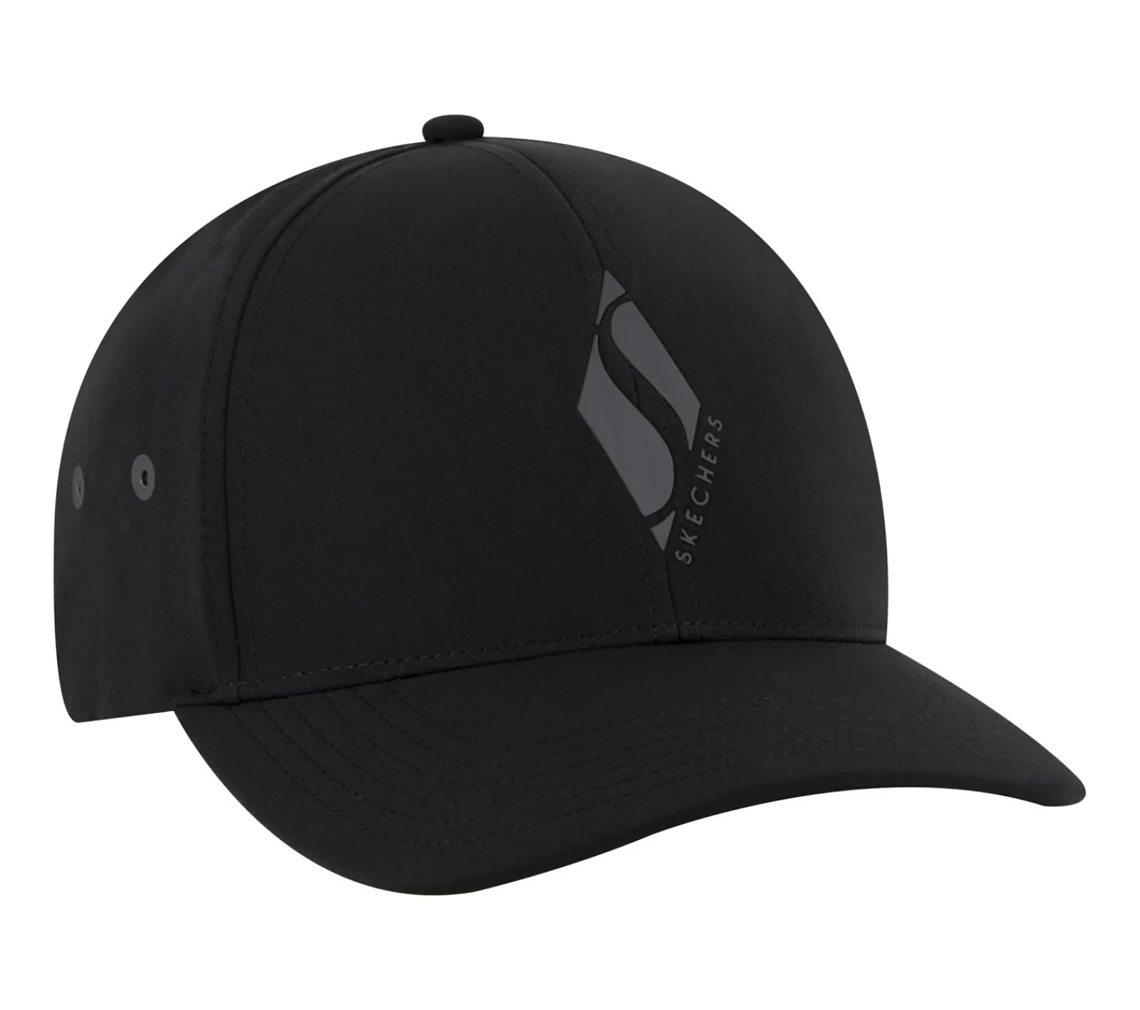 Acessórios Para A Cabeça|Acessórios-SKECHERS Diamond S Stretch Fit Hat PRETO
