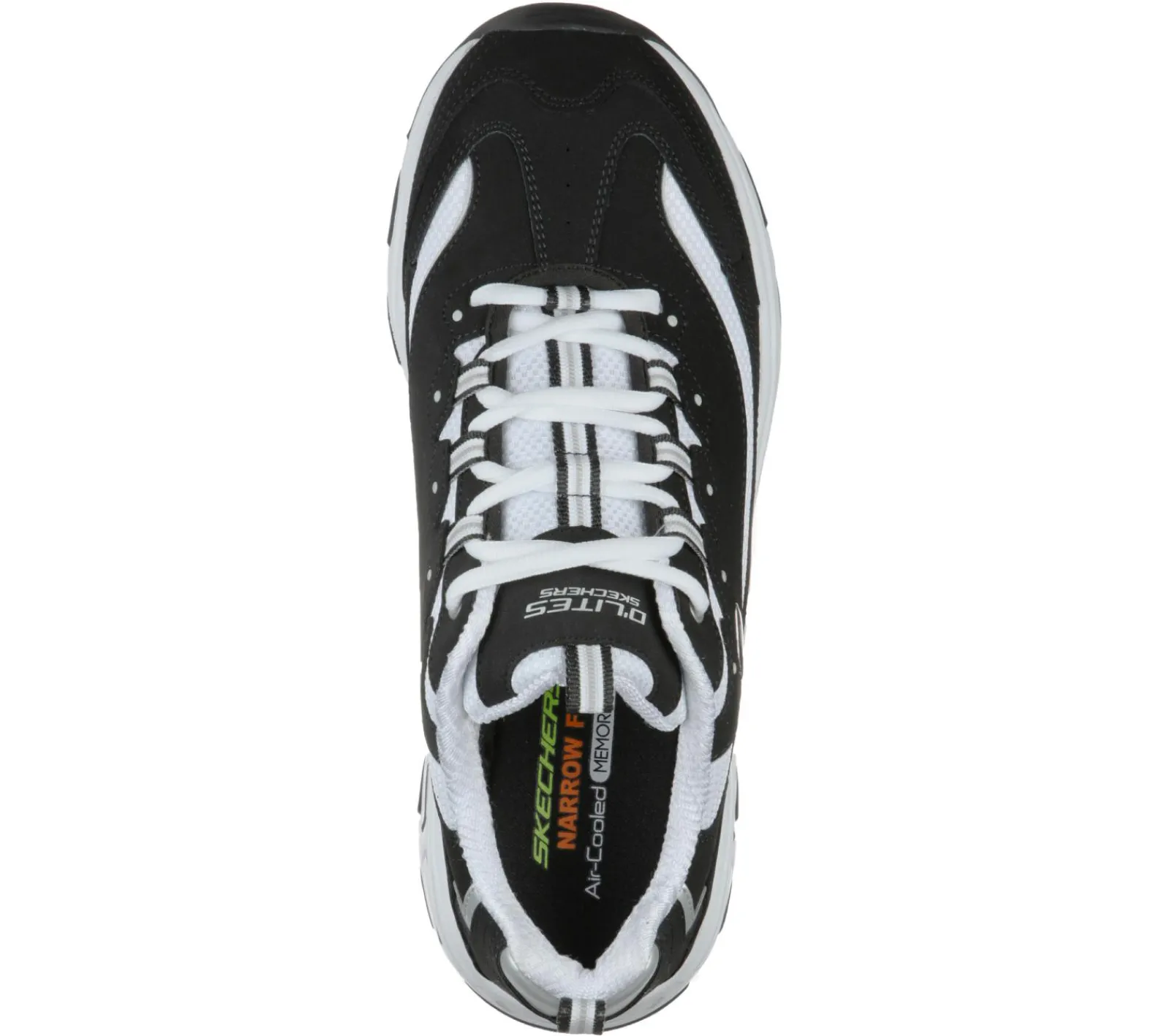 Sapatilhas-SKECHERS D'Lites PRETO / BRANCO