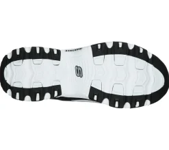 Sapatilhas-SKECHERS D'Lites PRETO / BRANCO
