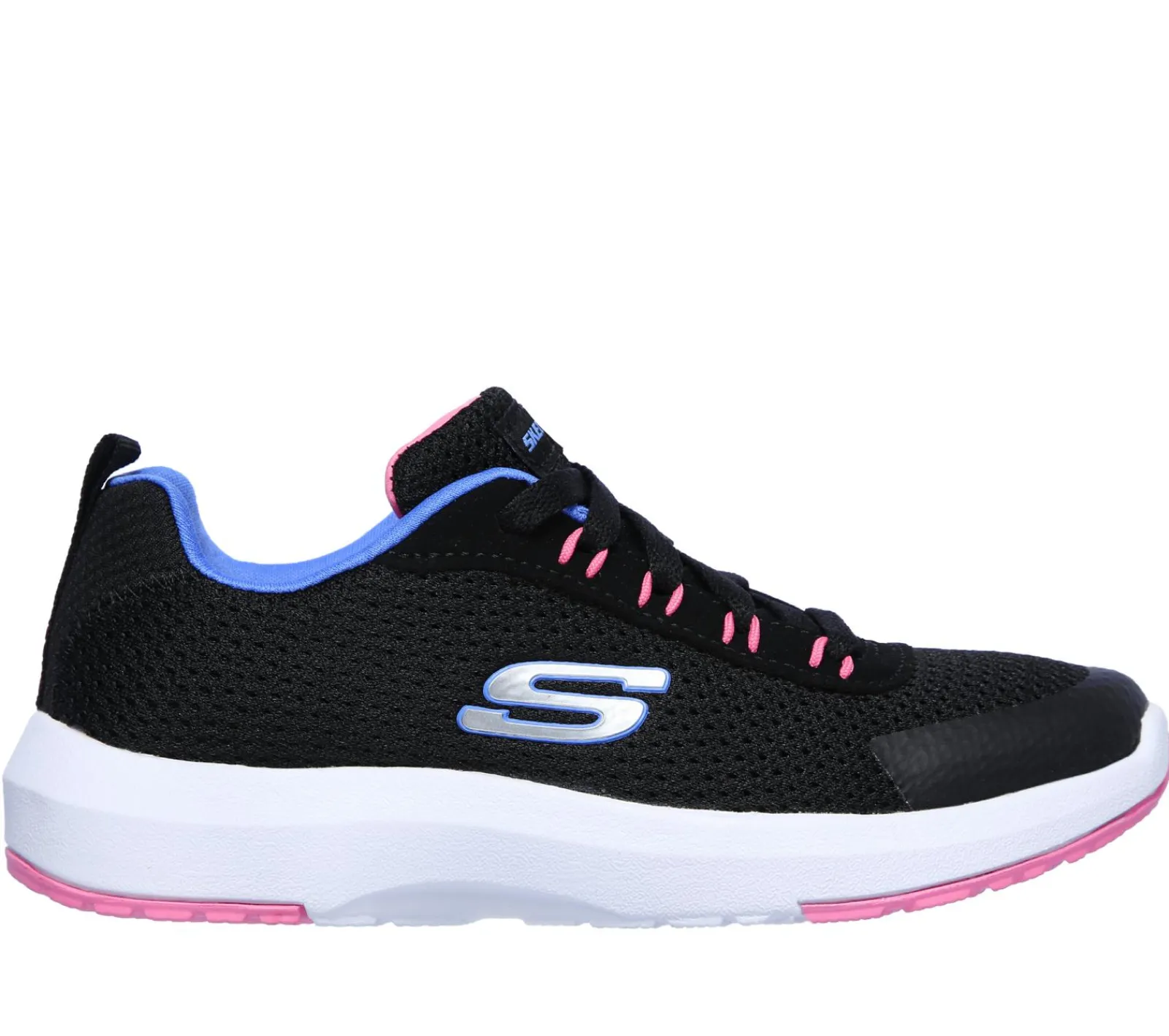 Com Atacadores|Sapatilhas-SKECHERS Dynamic Tread PRETO / MULTICOR