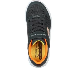 Sapatilhas-SKECHERS Dynamic Tread CARVÃO / LARANJA