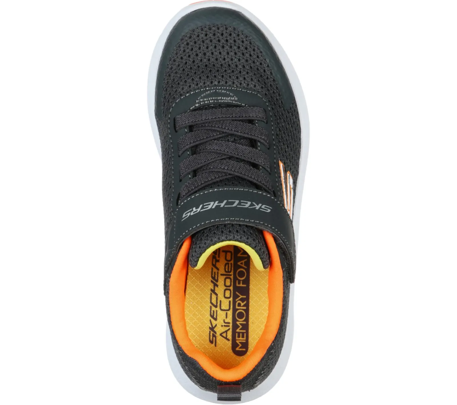 Sapatilhas-SKECHERS Dynamic Tread CARVÃO / LARANJA