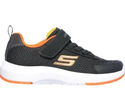 Sapatilhas-SKECHERS Dynamic Tread CARVÃO / LARANJA