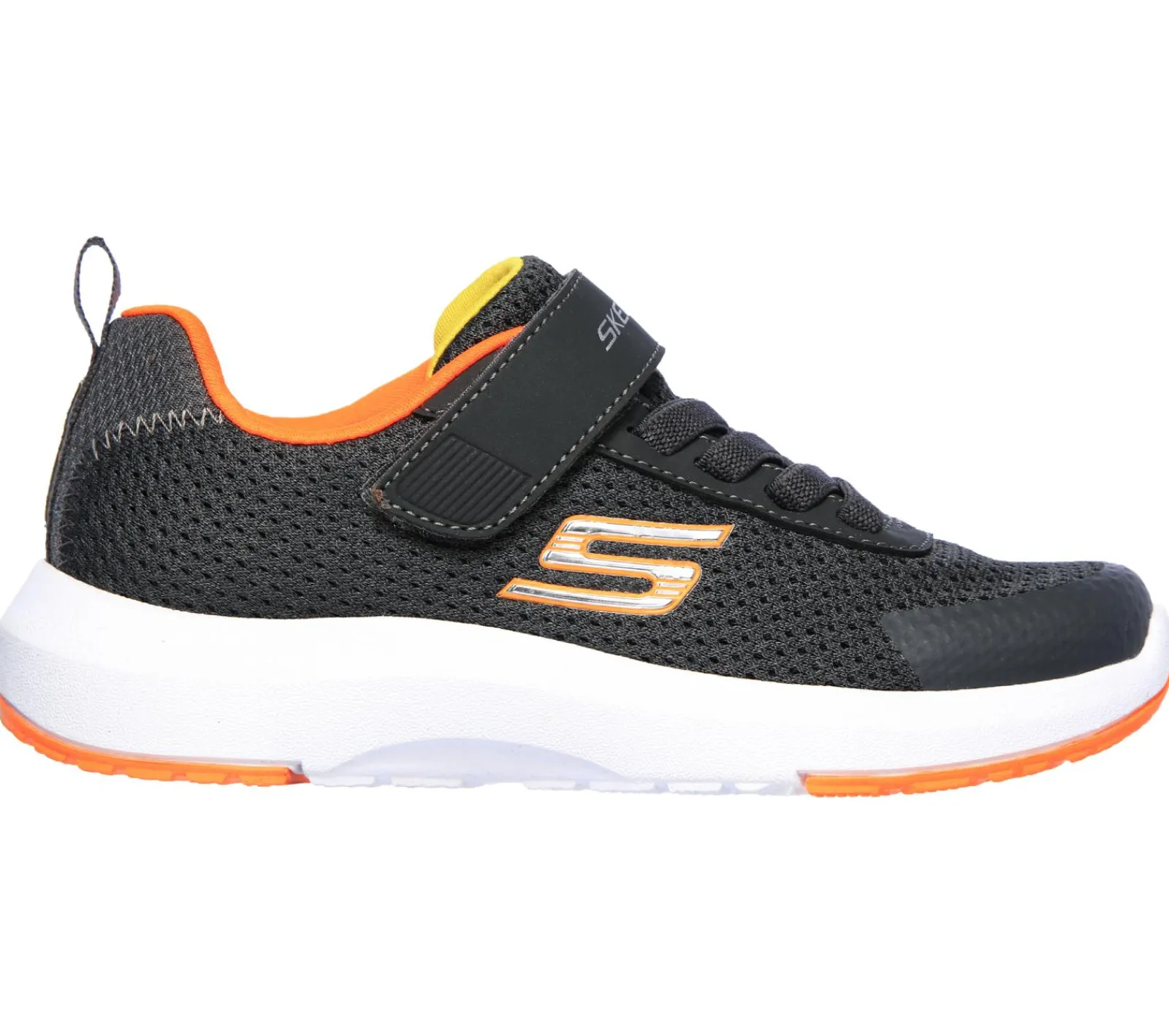 Sapatilhas-SKECHERS Dynamic Tread CARVÃO / LARANJA