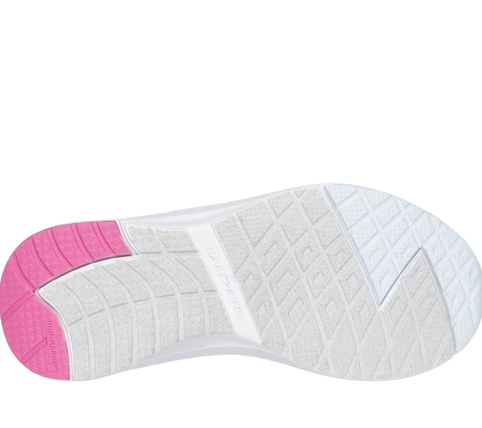 Com Atacadores|Sapatilhas-SKECHERS Dynamic Tread - Journey Time CARVÃO / ROSA