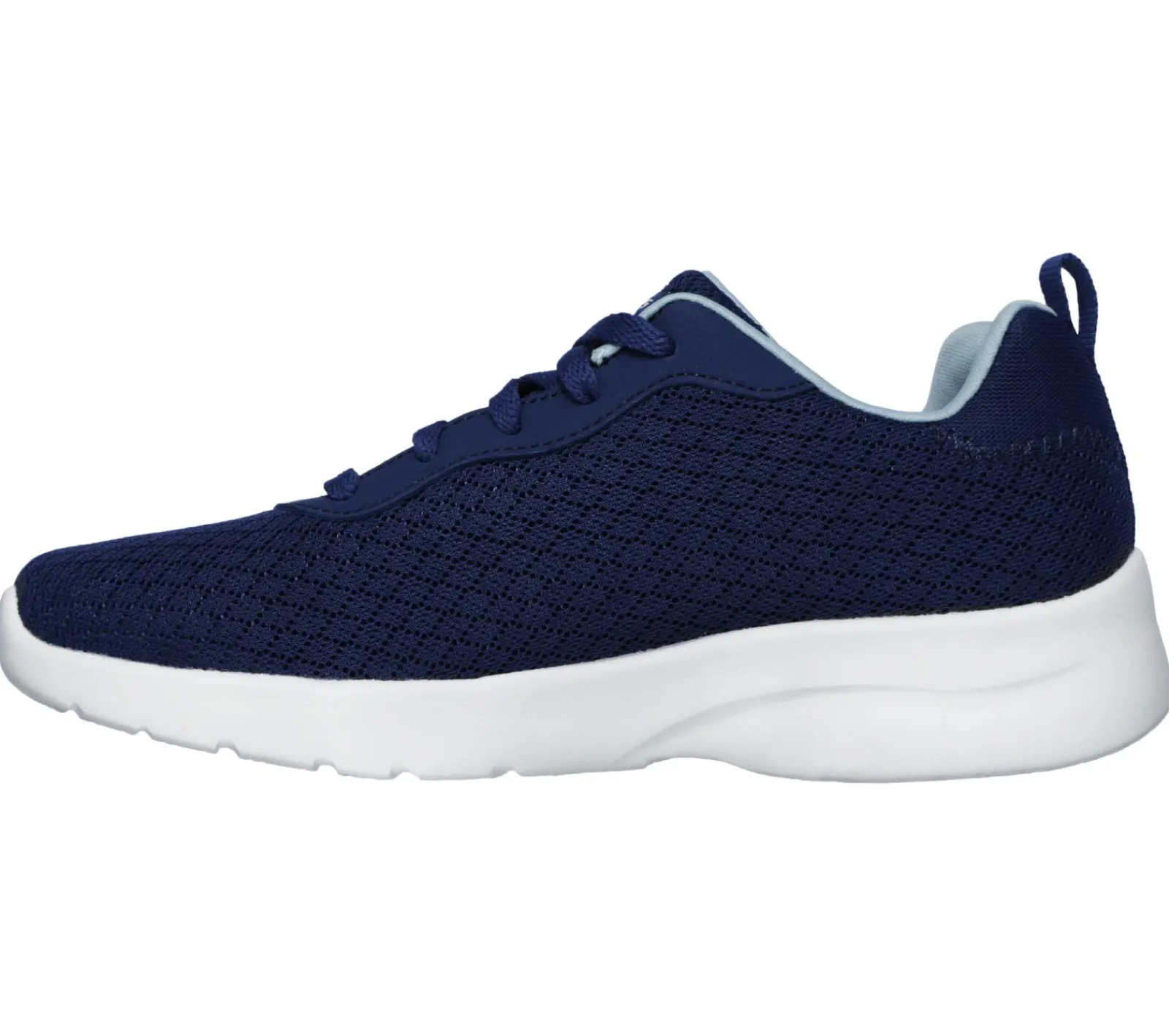 Com Atacadores|Sapatilhas-SKECHERS Dynamight 2.0 - Eye To Eye NAVY / AZUL CLARO