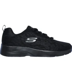 Com Atacadores|Sapatilhas Casuais-SKECHERS Dynamight 2.0 - Homespun PRETO
