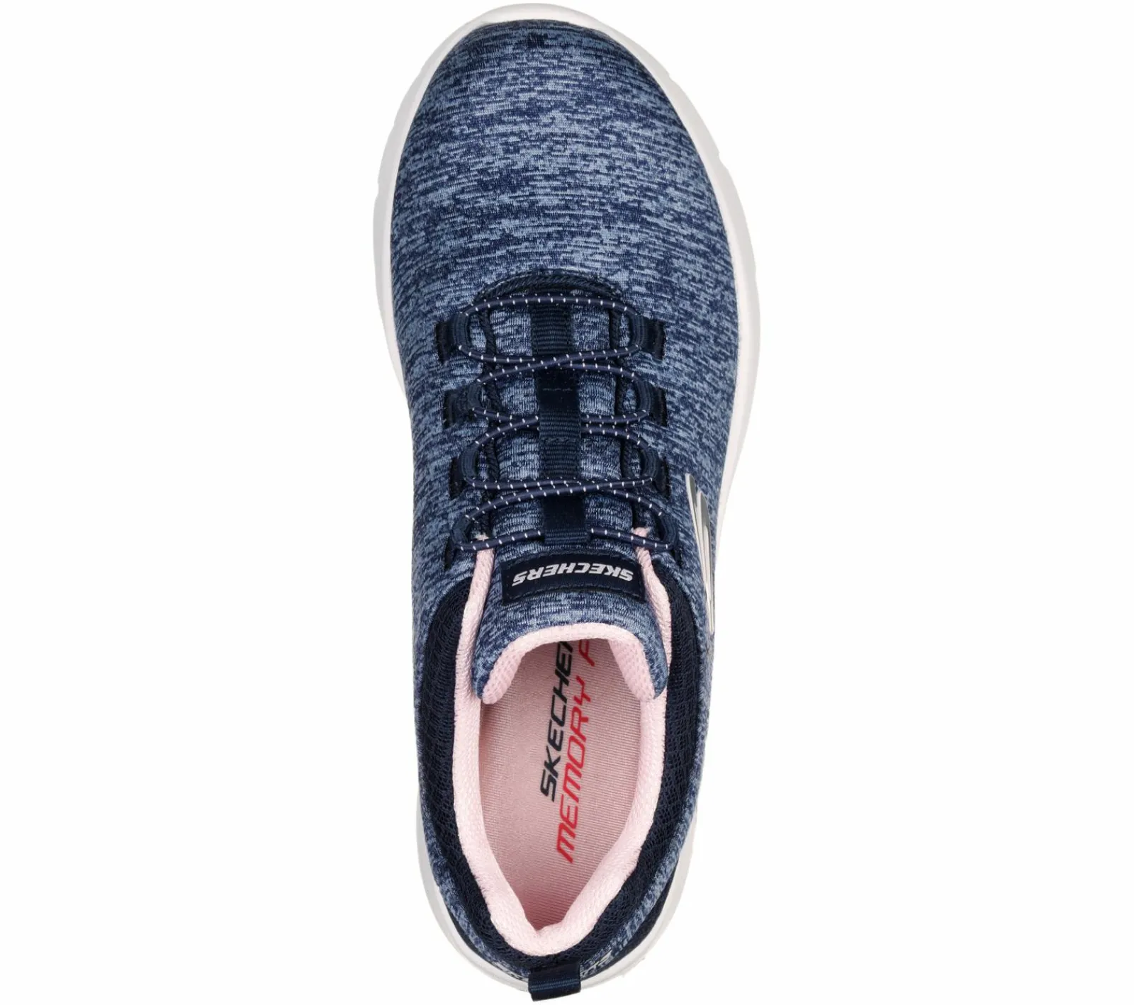 Calçado Sem Atacadores|Sapatilhas Casuais-SKECHERS Dynamight 2.0 - In A Flash NAVY / ROSA