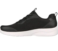 Calçado Sem Atacadores|Sapatilhas-SKECHERS Dynamight 2.0 - Social Orbit PRETO / BRANCO