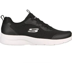 Calçado Sem Atacadores|Sapatilhas-SKECHERS Dynamight 2.0 - Social Orbit PRETO / BRANCO