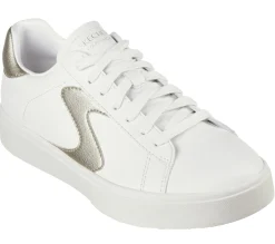 Sapatos Rasos|Com Atacadores-SKECHERS Eden LX - Beaming Glory BRANCO / DOURADO