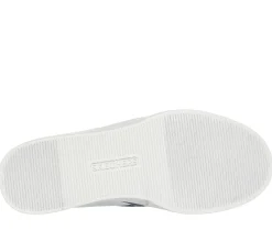 Com Atacadores|Sapatilhas Casuais-SKECHERS Eden LX - Slick Talk BRANCO / NAVY