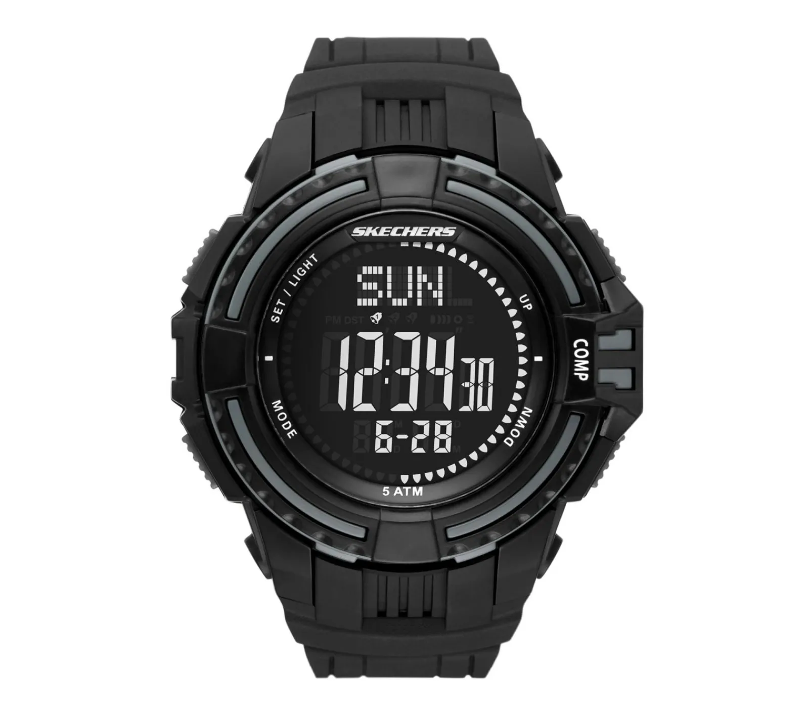 Relógios|Acessórios-SKECHERS El Ray Black Watch PRETO