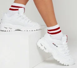 Com Atacadores|Sapatilhas Casuais-SKECHERS Energy - Timeless Vision BRANCO