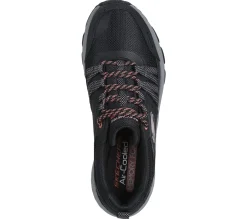 Com Atacadores|Sapatilhas Casuais-SKECHERS Escape Plan - Endless Pursuit PRETO / ROSA CHOQUE