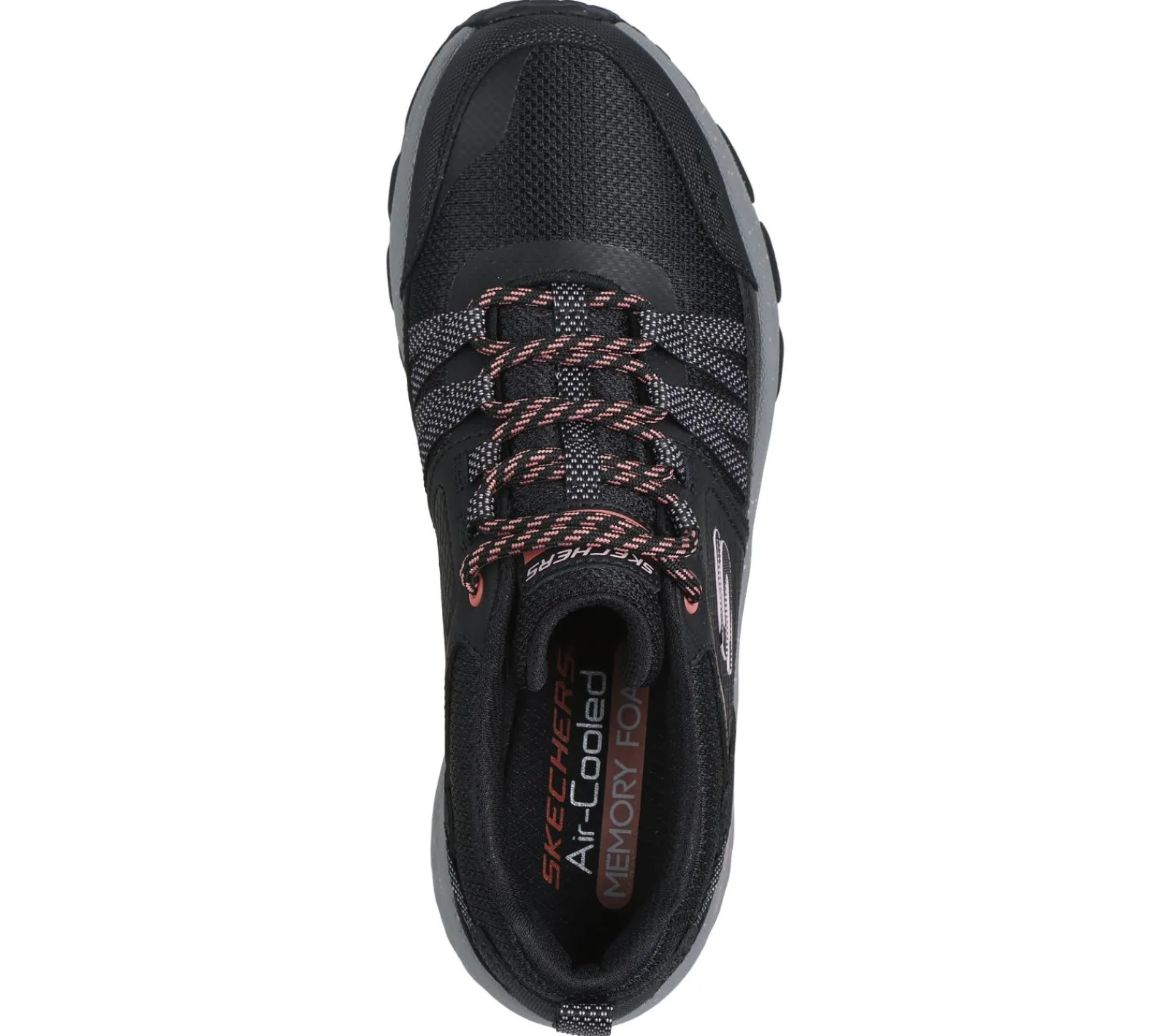 Com Atacadores|Sapatilhas Casuais-SKECHERS Escape Plan - Endless Pursuit PRETO / ROSA CHOQUE
