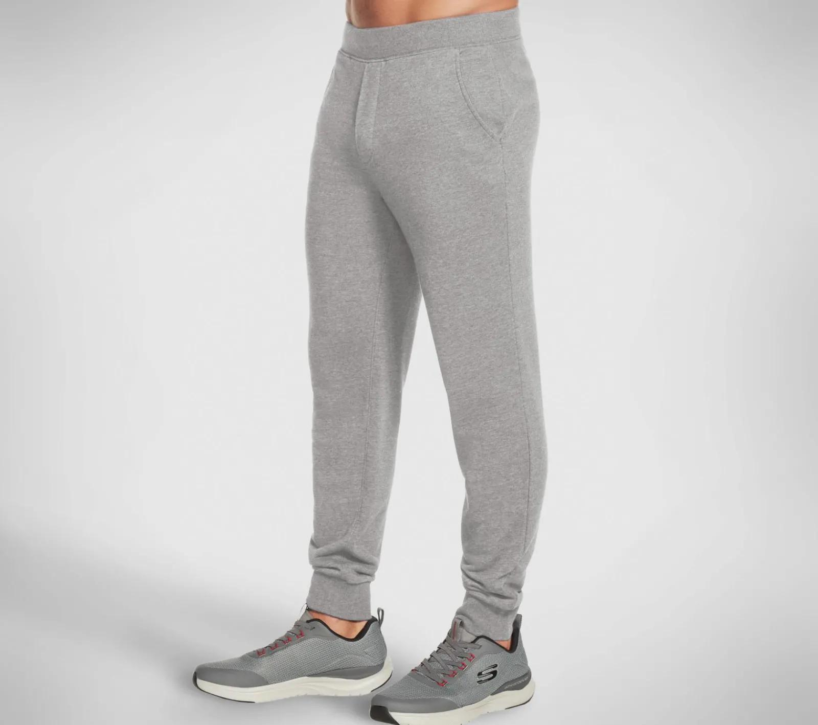 Calças|Partes De Baixo-SKECHERS Expedition Jogger CINZENTO CLARO