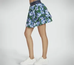 Calças|Partes De Baixo-SKECHERS Fairway Floral Layered Skort VERDE / MULTICOR