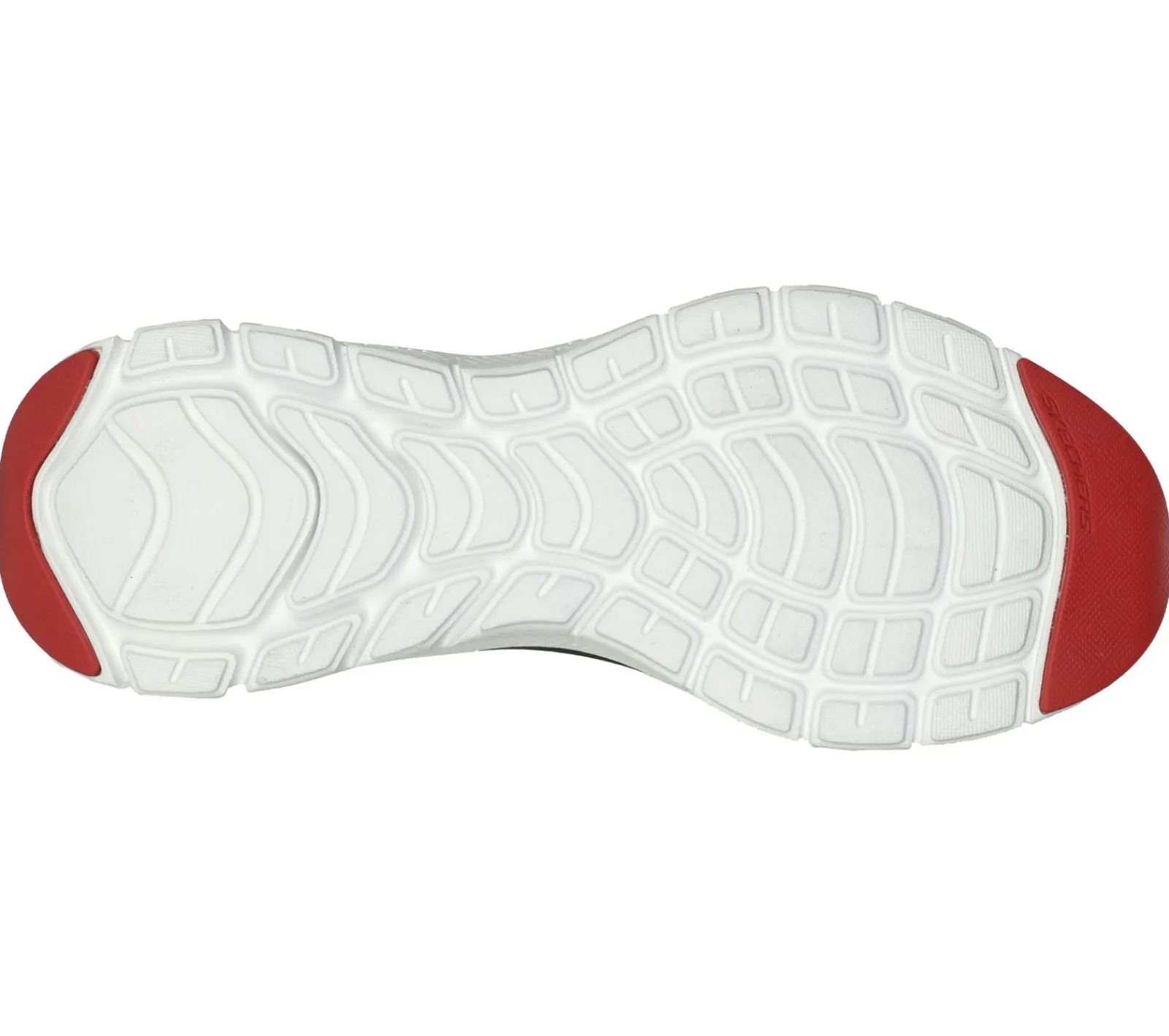 Sapatilhas-SKECHERS Flex Advantage 4.0 - Providence BRANCO / PRETO / VERMELHO