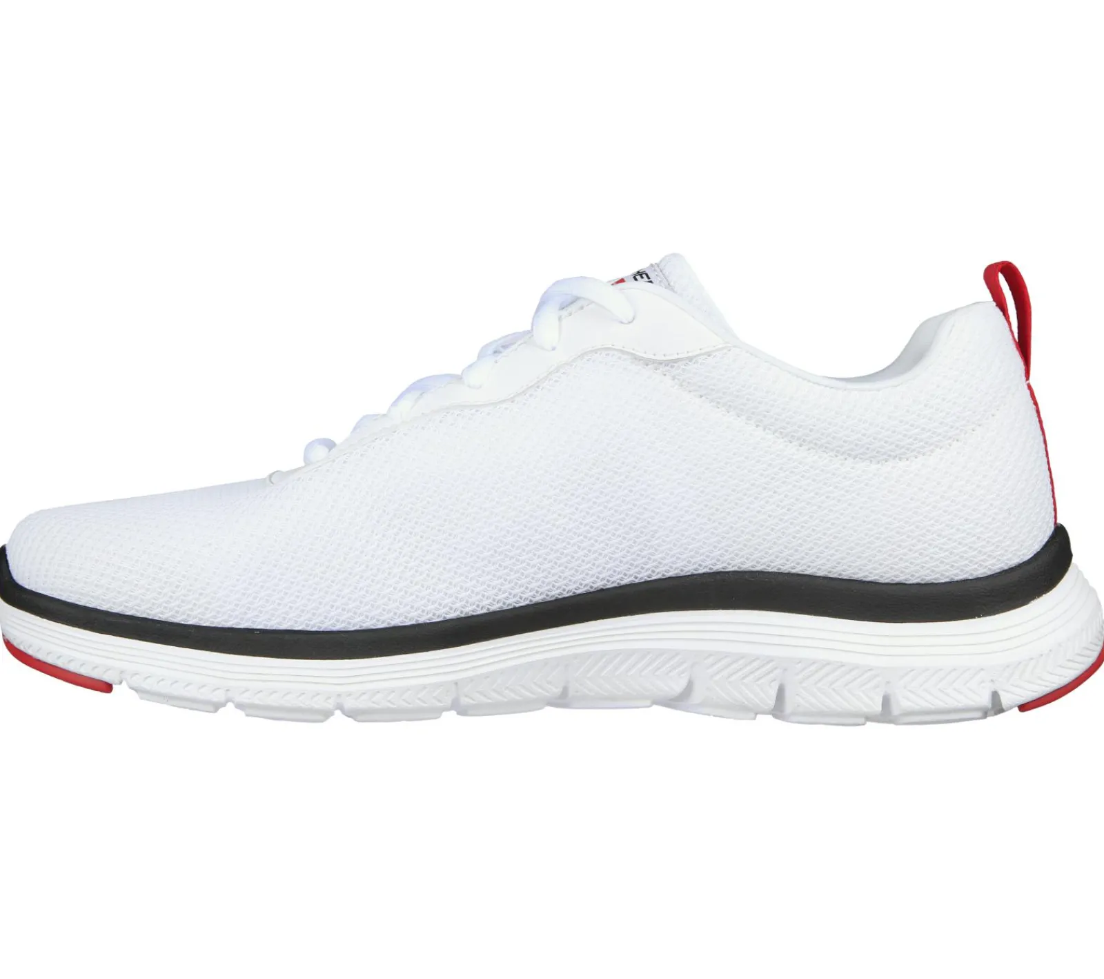 Sapatilhas-SKECHERS Flex Advantage 4.0 - Providence BRANCO / PRETO / VERMELHO