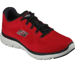 Sapatilhas-SKECHERS Flex Advantage 4.0 - Upstream VERMELHO / PRETO