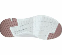 Com Atacadores|Sapatilhas-SKECHERS Flex Appeal 3.0 - First Insight BRANCO /ROSA GOLD
