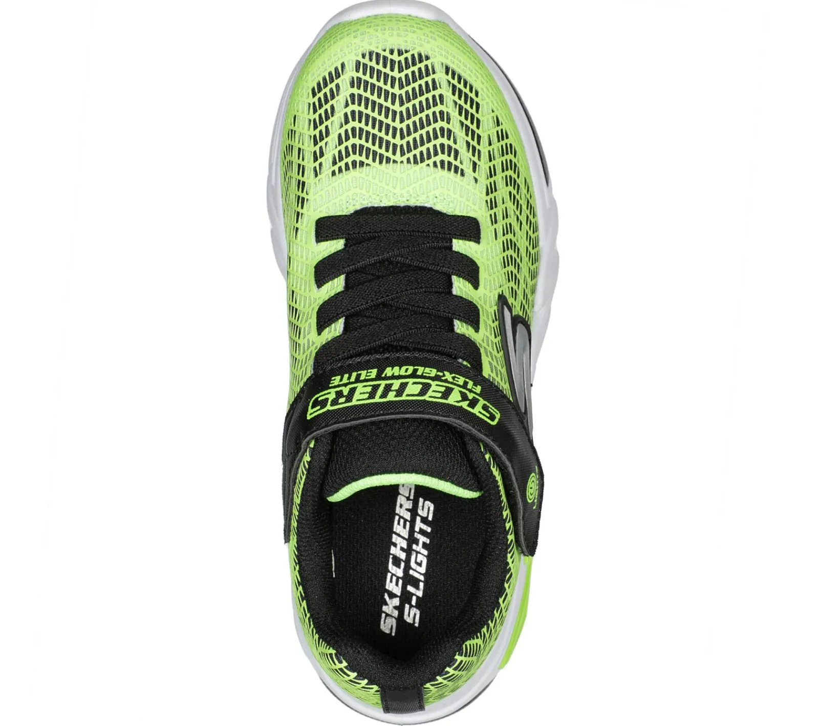 Luzes|Sapatilhas-SKECHERS Flex-Glow Elite - Vorlo LIMA / PRETO