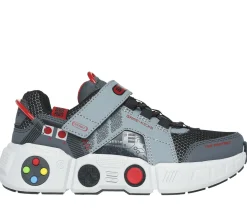 Sapatilhas-SKECHERS Game Kicks: Gametronix CINZENTO / MENTA