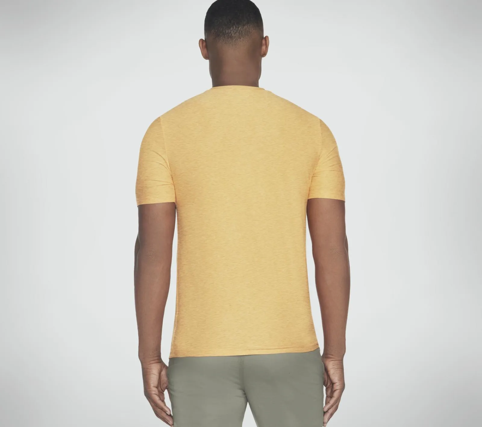 Partes De Cima|Partes De Cima-SKECHERS GO DRI All Day Tee LARANJA / AMARELO