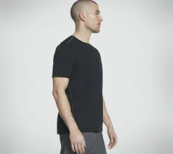 Partes De Cima|Partes De Cima-SKECHERS GO DRI Charge Tee PRETO