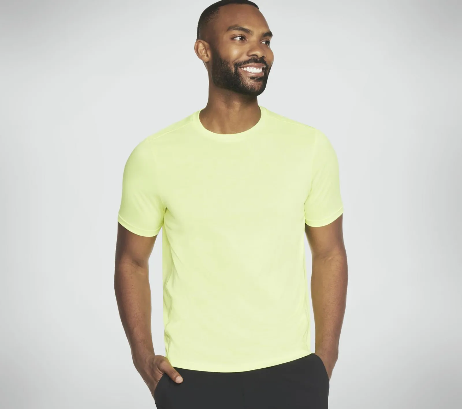 Partes De Cima|Partes De Cima-SKECHERS GO DRI Charge Tee AMARELO