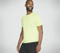 Partes De Cima|Partes De Cima-SKECHERS GO DRI Charge Tee AMARELO