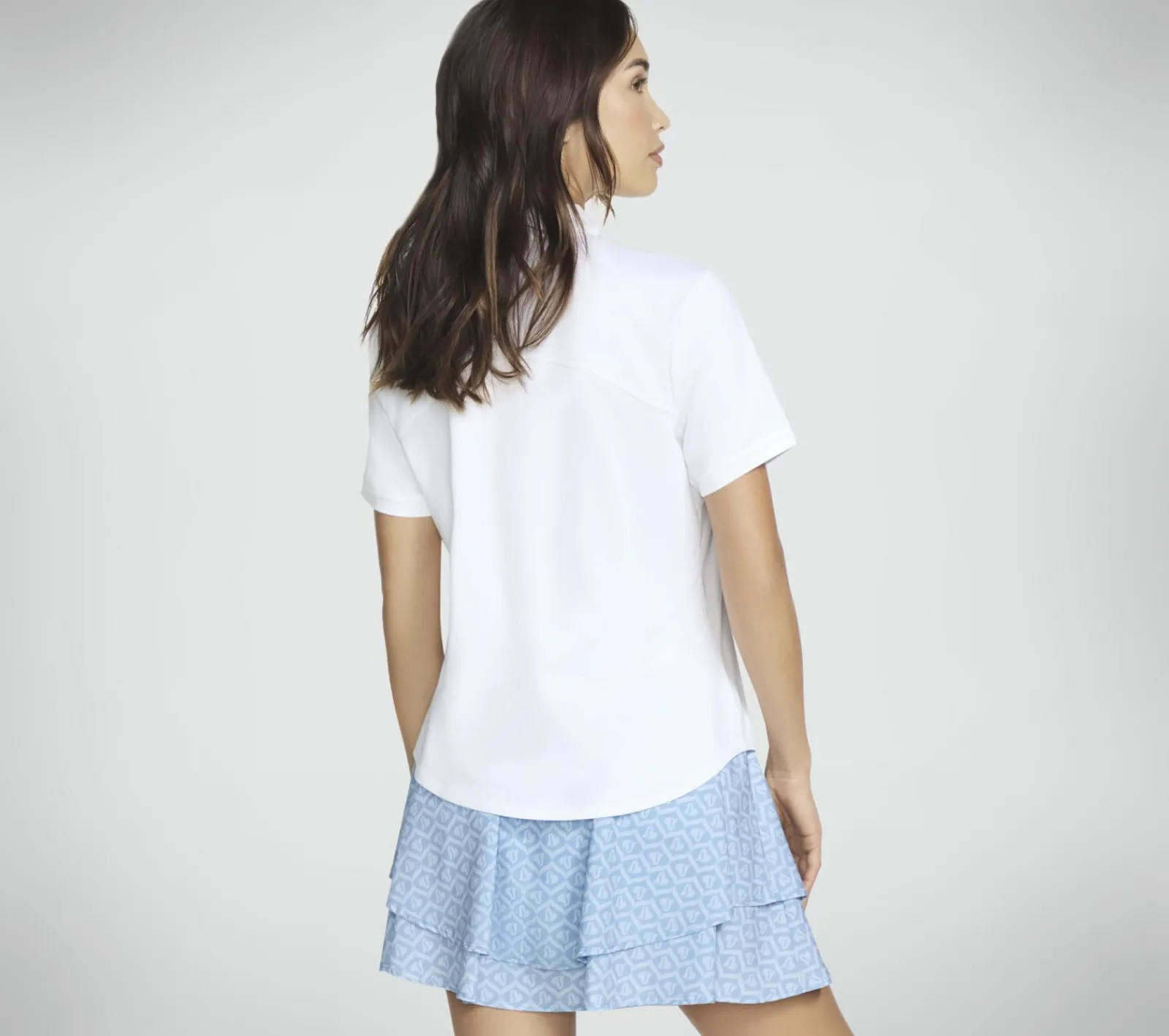 Partes De Cima|Partes De Cima-SKECHERS GO DRI SWIFT Club Polo BRANCO