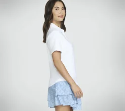 Partes De Cima|Partes De Cima-SKECHERS GO DRI SWIFT Club Polo BRANCO
