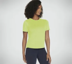 Partes De Cima|Partes De Cima-SKECHERS GO DRI SWIFT Tee NATURAL / LIMA