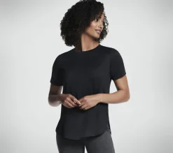 Partes De Cima|Partes De Cima-SKECHERS GO DRI Swift Tunic Tee PRETO