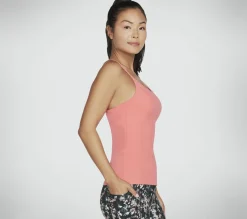 Partes De Cima|Partes De Cima-SKECHERS GO FLEX Racerback Shelf Bra Cami CORAL