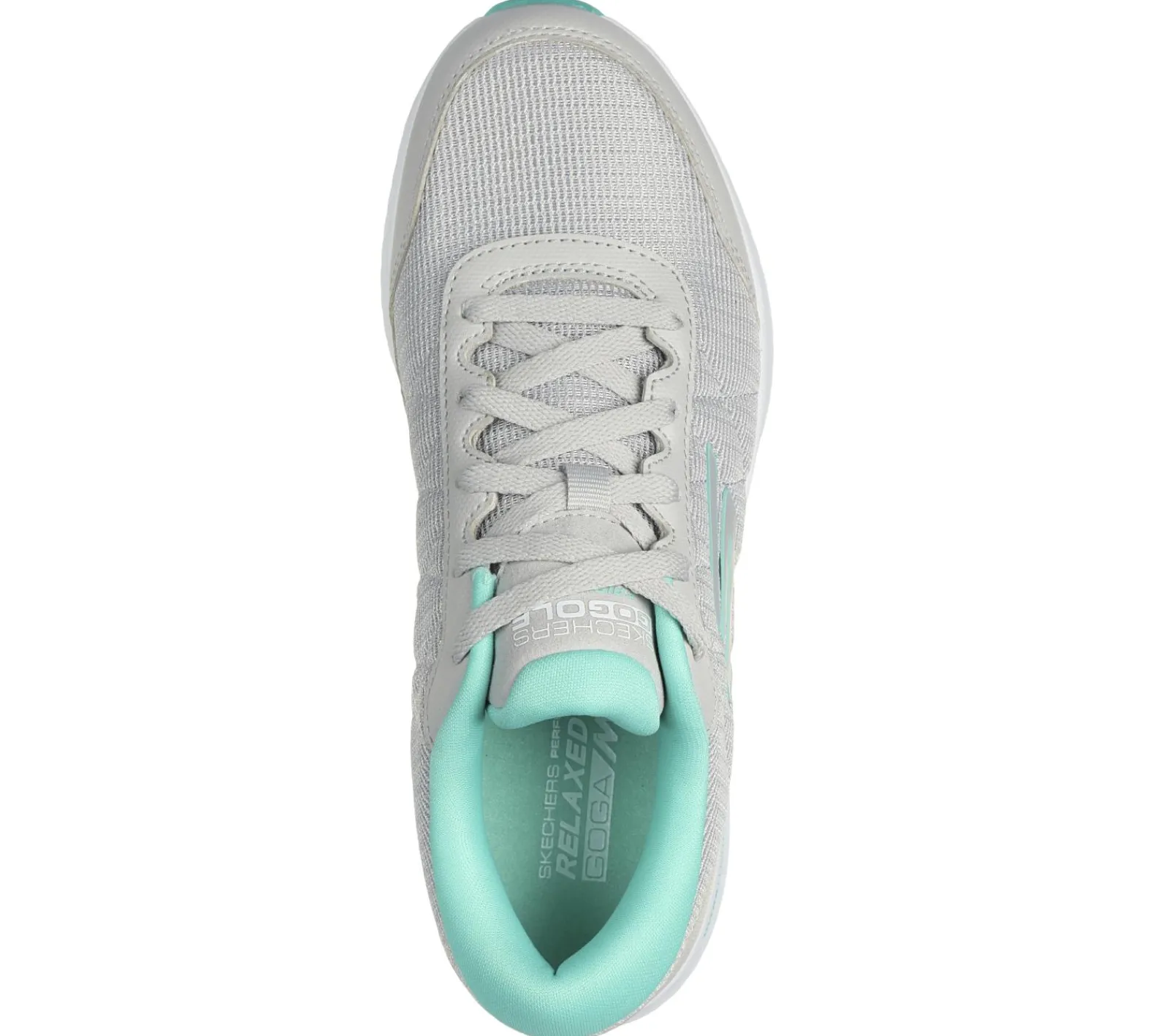 Com Atacadores|Sapatilhas-SKECHERS GO GOLF Max - Fairway 4 CINZENTO / TURQUESA