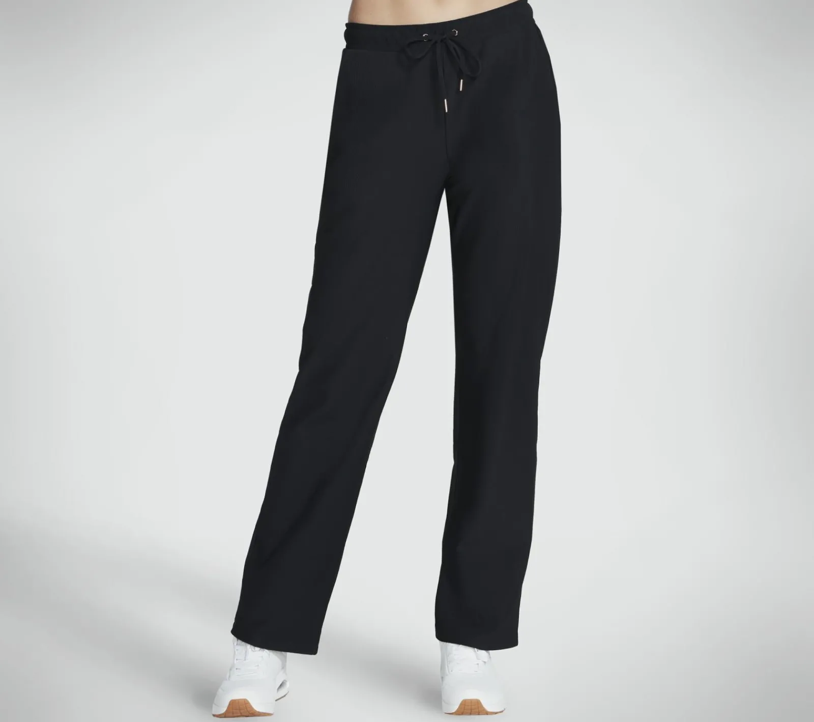 Calças|Partes De Baixo-SKECHERS GO LUXE Rib Pant PRETO
