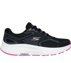 Com Atacadores-SKECHERS GO RUN Consistent 2.0 - Advantage PRETO / FUCSIA