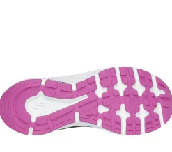 Com Atacadores-SKECHERS GO RUN Consistent 2.0 - Advantage PRETO / FUCSIA