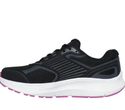 Com Atacadores-SKECHERS GO RUN Consistent 2.0 - Advantage PRETO / FUCSIA