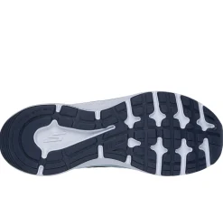 Com Atacadores|Sapatilhas-SKECHERS GO RUN Consistent 2.0 - Retro Stride AZUL / NAVY